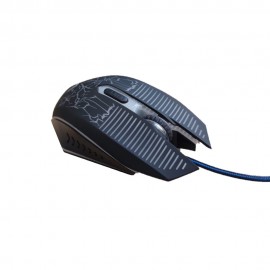 Mouse Gamer USB 15X Com Led  E 6 Botões -MAXMIDIA