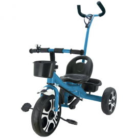 Triciclo Com Apoiador Azul-ZIPPY TOYS