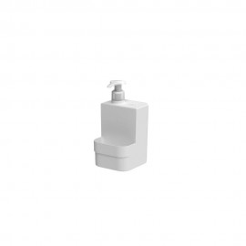 Dispenser Para Detergente e Esponja Trium Compact 500ml Branco -MARTIPLAST