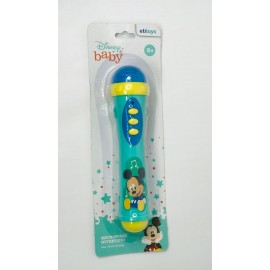 Brinquedo Microfone Musical de Plástico Disney Baby –ETITOYS