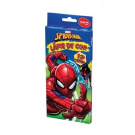 Caixa de Lápis de Cor Spider Man 12cores- MOLIN