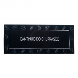 Tapete Passadeira Cantinho do Churrasco 1,20x50- MUNDIART