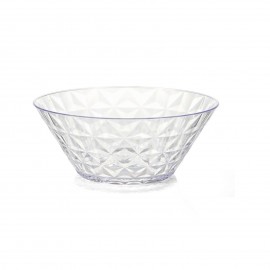 Kit 4 Bowls Sobremesa Cristal 250ml Transparente- PLASVALE