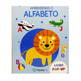 Livro Pop-Up Aprendendo o Alfabeto- CULTURAMA