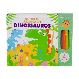 Meu Primeiro Livro de Colorir Dinossauros- CULTURAMA