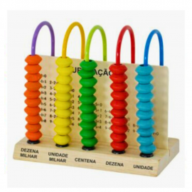 Vicfone Brinquedo de ábaco de madeira matemática brinquedos de madeira jogos  educativos brinquedos de criança perfeitos brinquedos de raciocínio lógico  ajuda ao treinamento de iluminação
