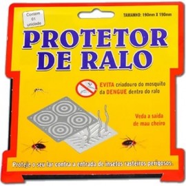 Protetor De Ralo Quadrado PVC 19 Cm - MAXXIMO