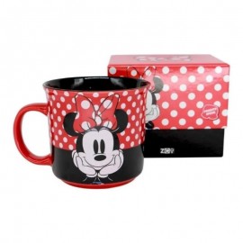 Caneca Tom Walt Disney Minnie Mouse Poa 350Ml- ZONA CRIATIVA