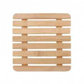 Descanso De Panela Em Bambu Quadrado - YANGZI