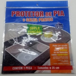 Protetor De Pia E Salva Pratos-PLAST LEO