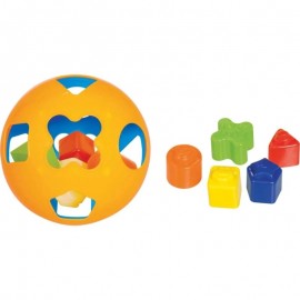 Bola Didática Com Formas Geométricas Baby Ball Brinquedo Educativo- MERCOTOYS