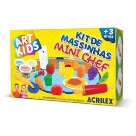 Kit Massinhas Para Modelar Mini Chef 450G- ACRILEX