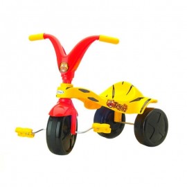 Triciclo Infantil Tigrão Amarelo E Vermelho- XALINGO