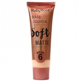 Base Soft Matte Bege 6- RUBY ROSE