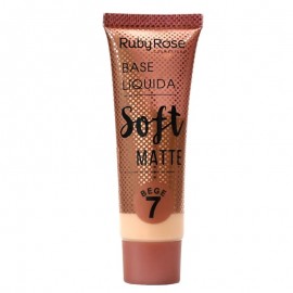 Base Soft Matte Bege 7- RUBY ROSE