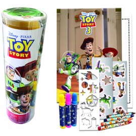 Kit Tubo Toy Story Livro Para Colorir Disney- DCL